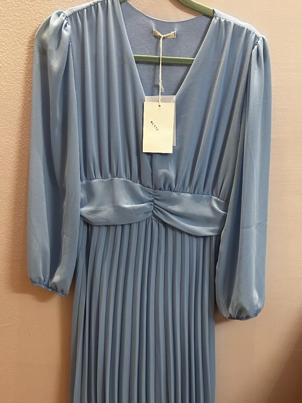 Senes light blue dress